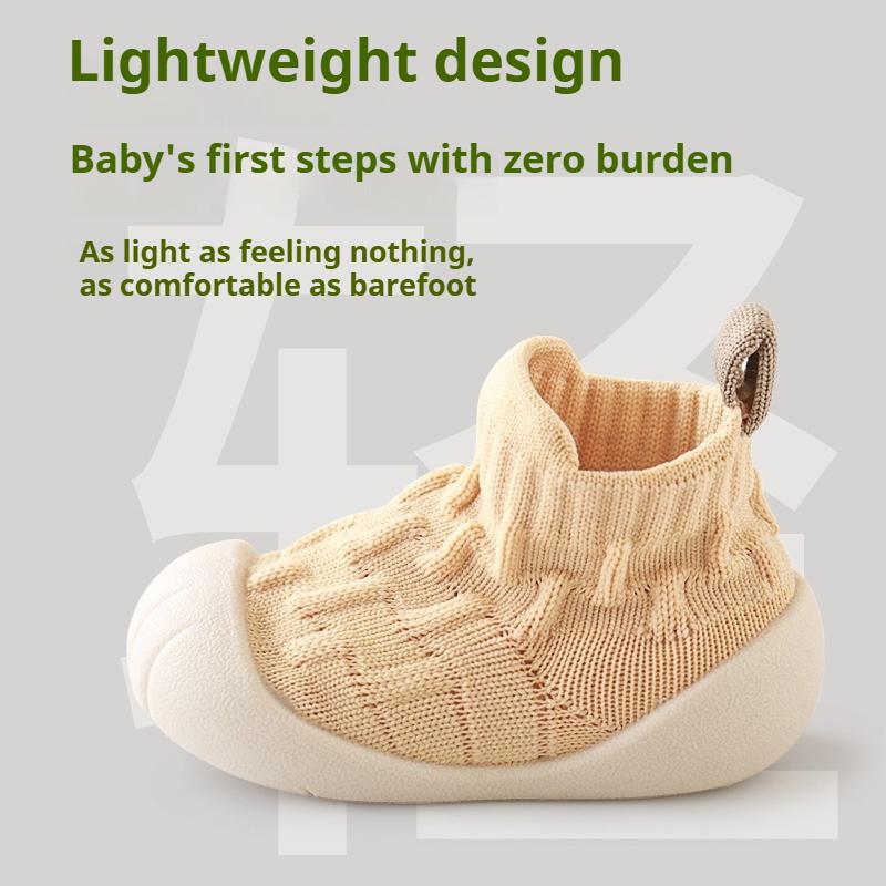Baby Soft-soled Floor Socks Baby Cool Toddler Shoes Solid Color Non-slip Children's Shoes