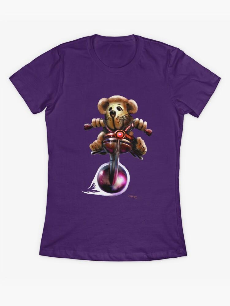 Biker Mice from Mars TeddyDawgT Fitted T-Shirt