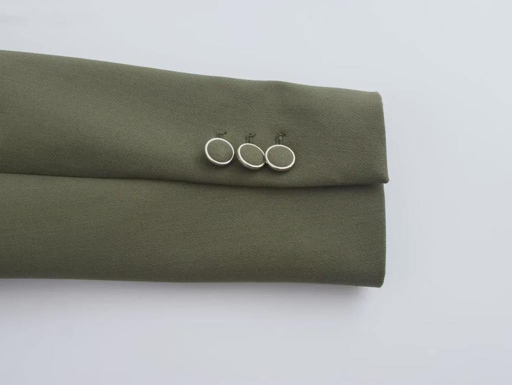 Женский двубортный костюм с подплечниками, комплект из пиджака и брюк