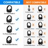 Round Replacement Earpads Soft Foam Headphone Cushions Durable Ear Pads Cushions  For Studio 2.0