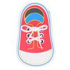 Learn To Tie Shoelaces Toy Early Development Teaching Independence Smooth Shoelace Threading