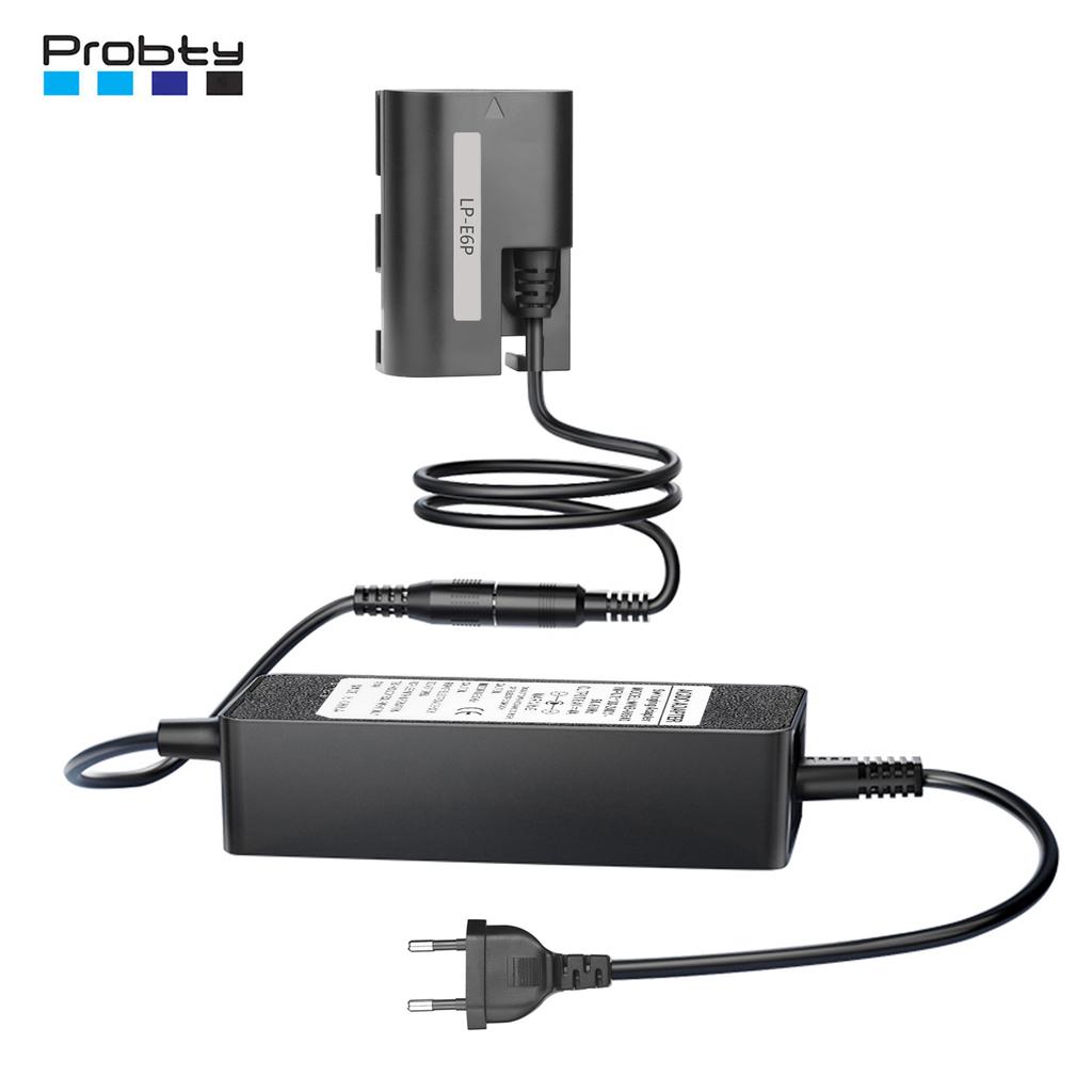 LP-E6P lp e6p Заглушка аккумулятора ACK-E6 Сетевой адаптер постоянного тока Комплект DC-муфты для камеры CANON EOS R5 II R6 R5 R5 Mark II