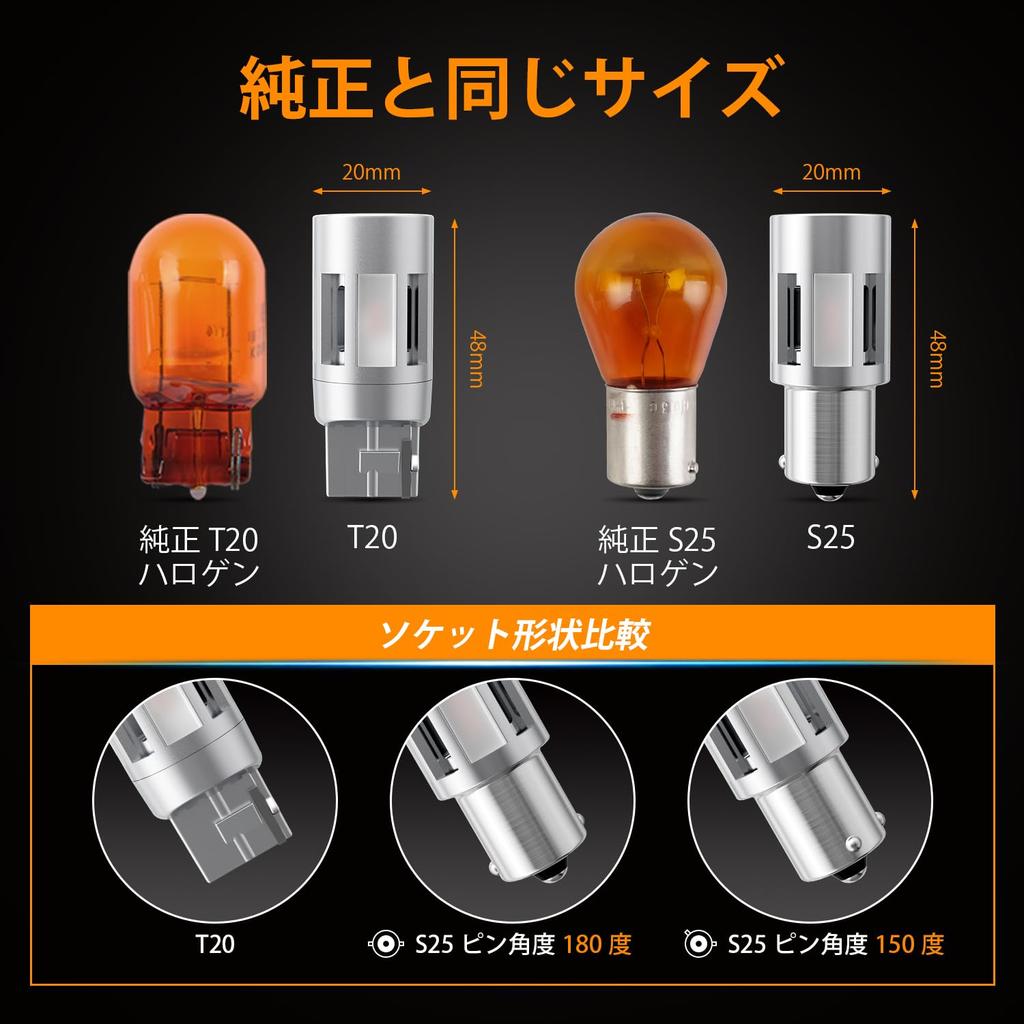 Светодиодный указатель поворота Mixsuper T20, последняя первая модель, короткая модель с охлаждающим вентилятором WX3X16D 7440, янтарный клапан, другой шаг, оригинальная замена, без высокого