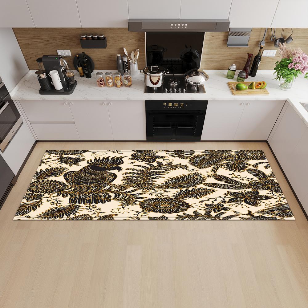 Кухонный коврик Коврик для входной двери Гостиная Спальня Длинный ковер Коридор Нескользящий пол Детский ковер