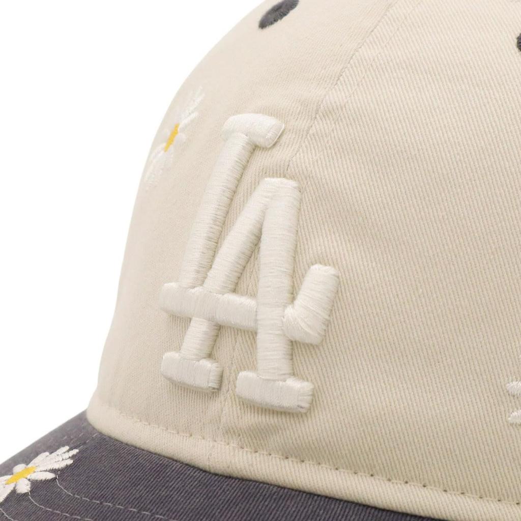 NEW ERA Cap 9THIRTY EasySnap Flower Embroidery LA Los Angeles Dodgers 15201223 NER37C1637 Women's