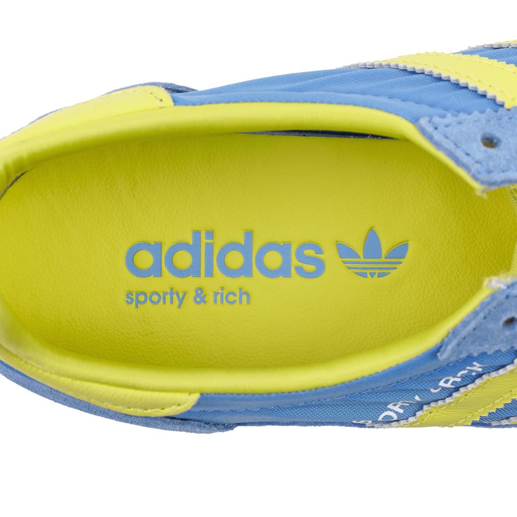 Спортивные и Роскошные x adidas SL72 OG Настоящий Синий Женские Кроссовки Светло-Желтый Облачно-Белый JH6701