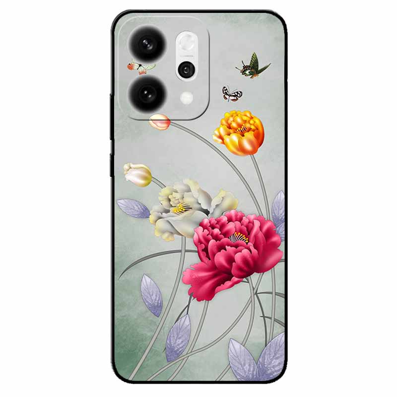 For Oppo Reno14 Pro/ Reno14 5G Case Black TPU Silicone Back Cover Case For Reno14 Pro 5G PKZ110 Bumper Phone Funda Reno14 PLA110
