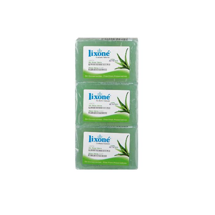 Мыло Lixone Aloe Vera для сухой или чувствительной кожи 3x125 г