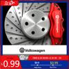VW GTI GOLF 2026 Горячий для VW VOLKSWAGEN 6 шт. Автомобильный суппорт Модифицированная наклейка Стайлинг кузова для Volkswagen Touareg Jetta Scirocco Beet