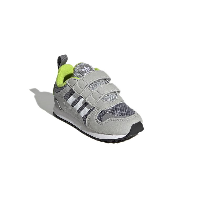 adidas Оригинальные ZX 700 HD CF I Замша Устойчивые к истиранию Низкие Детские Кроссовки Серые Для Младенцев и Малышей GZ7517