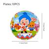Catoon Clown Birthday Party Decoration Cute Tableware Cup Plate Balloon Banner Backdrop Gift Bag Favors for Kids Baby Supplies