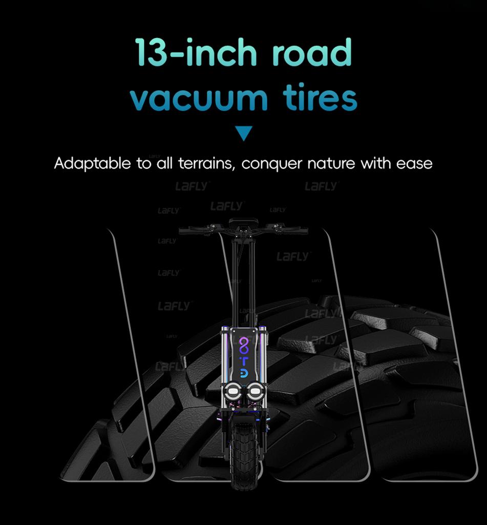 2025NEW OOTD T90 4200W Motors 85km/h Max Speed 13inch Road Off-road  Tires Adult Electric scooter 60V 31.2Ah Battery 100km