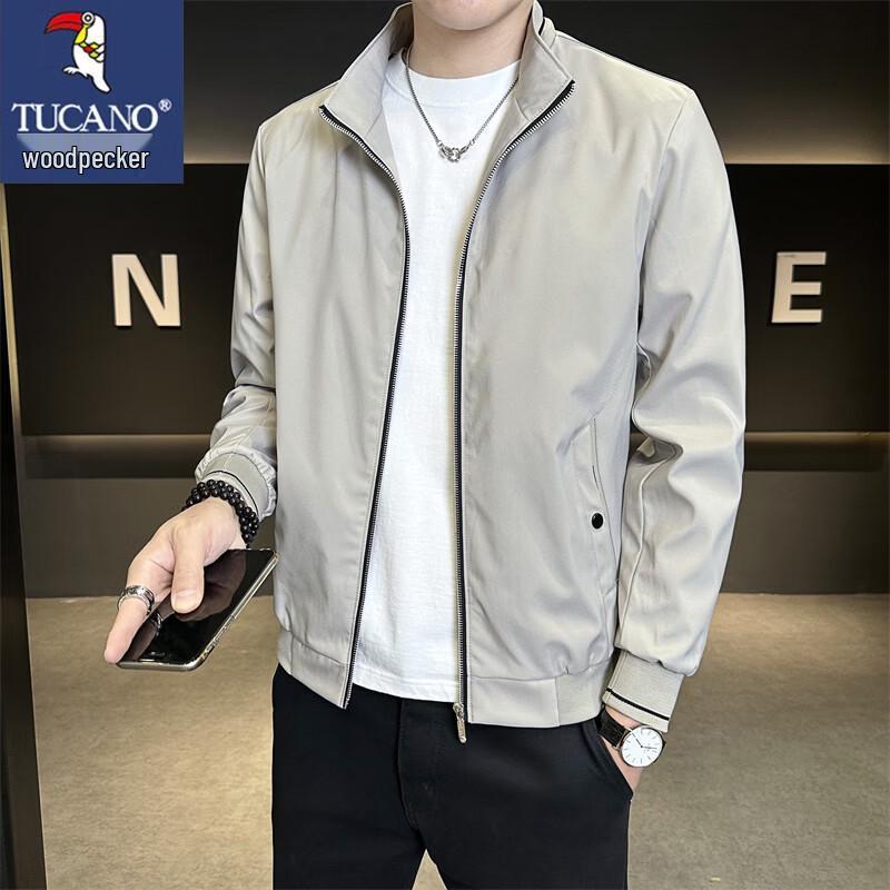 Tucano Men's Casual Stand-Collar Spring/Autumn Jacket