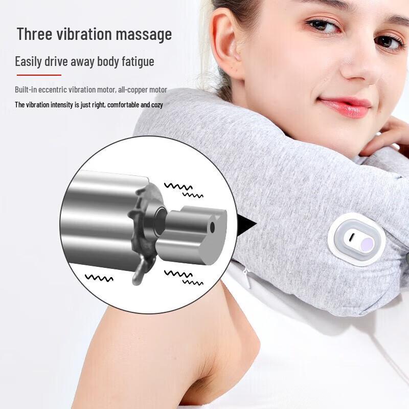HEZHENG U-shaped Memory Foam Neck Massager