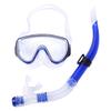 Diving Mask & Snorkel Set Adjustable Swim Goggles No Leakage Diving Snorkel Tube Anti-Fog for Swimming Snorkeling