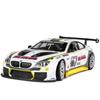 1/24 Scale M6 GT3 Racing Diecast Car Model Toy, Pull Back Toy Vehicle with Sound and Light for Kids Toddler Boys Girls Gift Collection