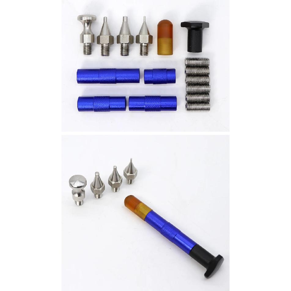 Car dent repair leveling pen adjustable length repair knocking pen bump shaping sheet metal dent repair tool