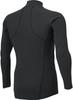 DESCENTE Baseball High Long Black STD-770B Men's Undershirt, Neck, Sleeve,