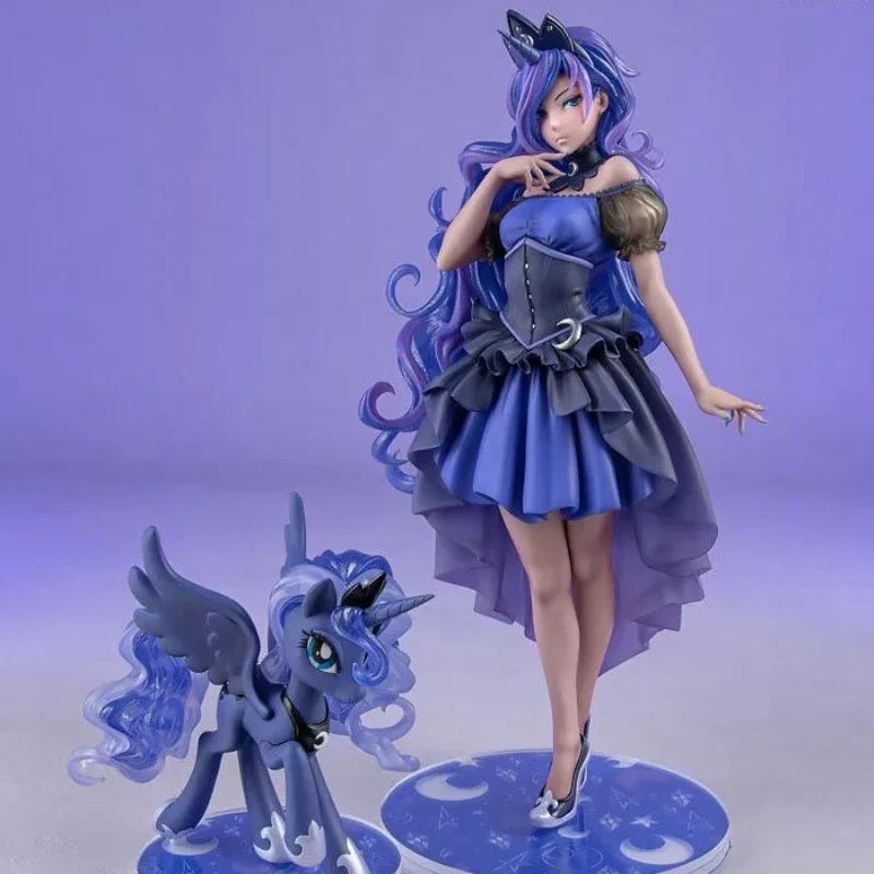 My Little Pony Anime Figure Princess Cadance Applejack Fluttershy Mikuo Statue Rainbow Dash Bishoujo Rarity Figurine Doll Gift