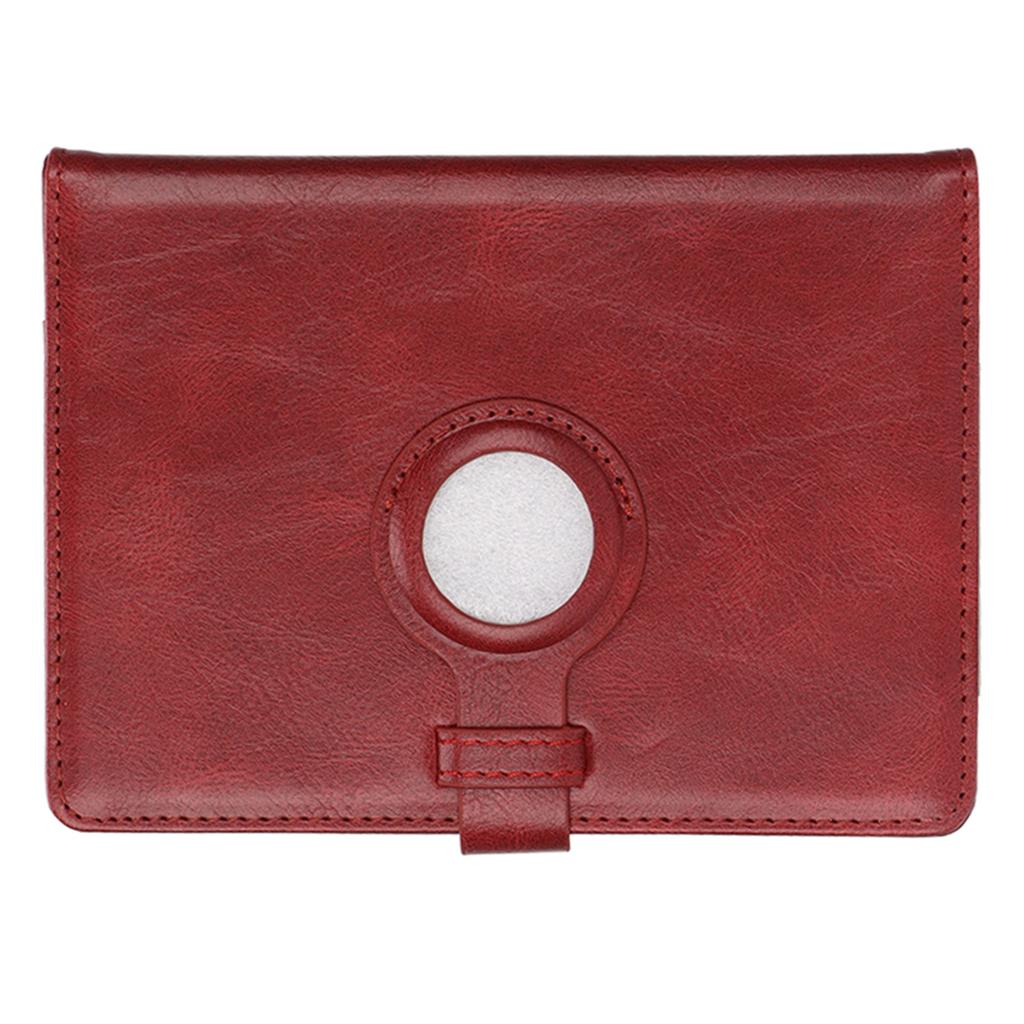 Обложка для паспорта из ПУ кожи, многофункциональная, большой вместимости, портативный кошелек-обложка для паспорта для деловых поездок и путешествий