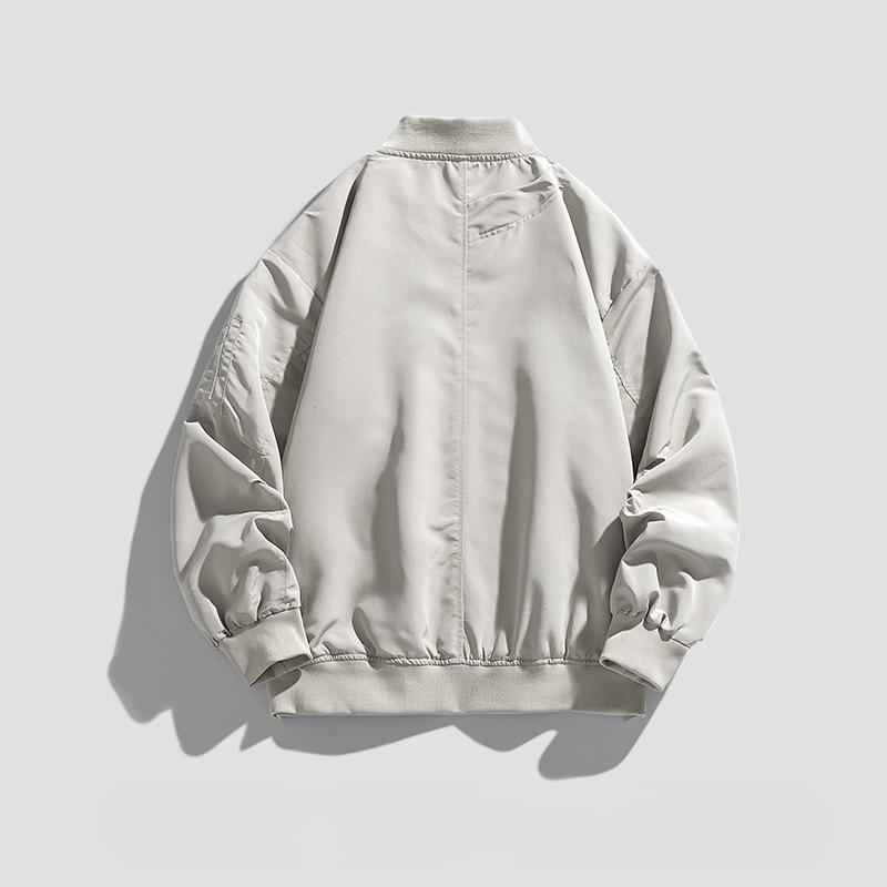 American Fashion Bomber Jacket Spring and Autumn Loose Couple Function Loose Baseball Jacket Men and Women