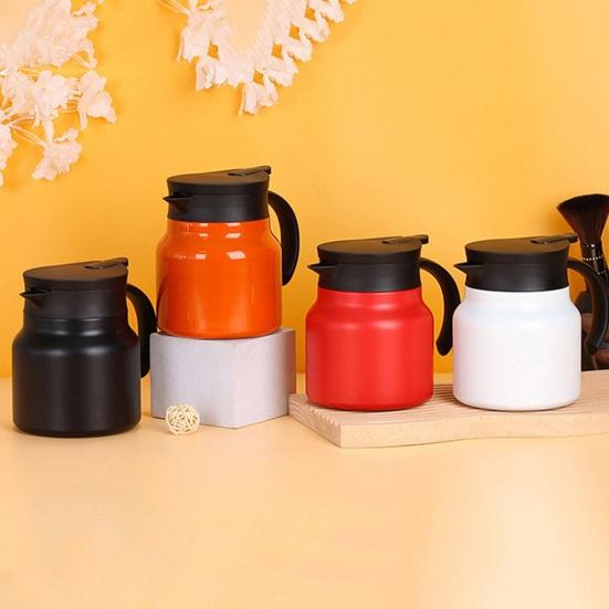 800/1000 мл чайник большой емкости с герметичной изоляцией из нержавеющей стали, термочайник для тушения кофе с фильтром, товары для дома