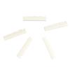 5PCS Guitar Nut Set Slotted Nut Musical Instrument Accessory for 4 String Electric Acoustic Guitar