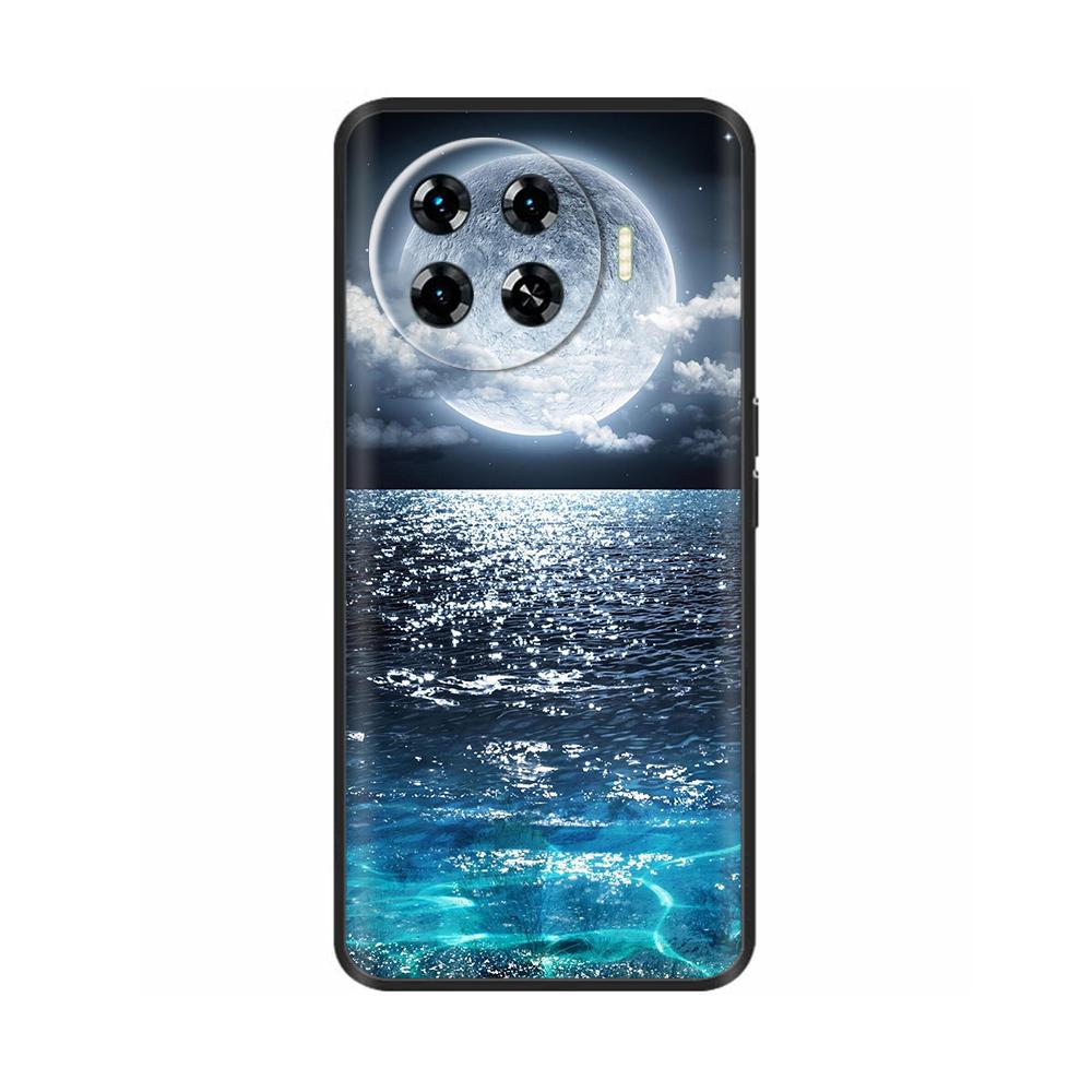 Для чехла Tecno Spark 20 Pro Plus Противоударный чехол из жидкого силикона Funda для телефона Tecno Spark20 Pro Plus Задняя крышка Череп Coque
