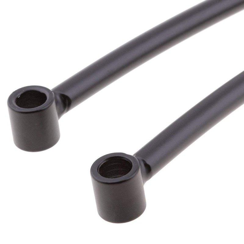 MML-Pair Rear Fender Rail Support Bracket Mount Holder For Cruiser Cafe Bobber