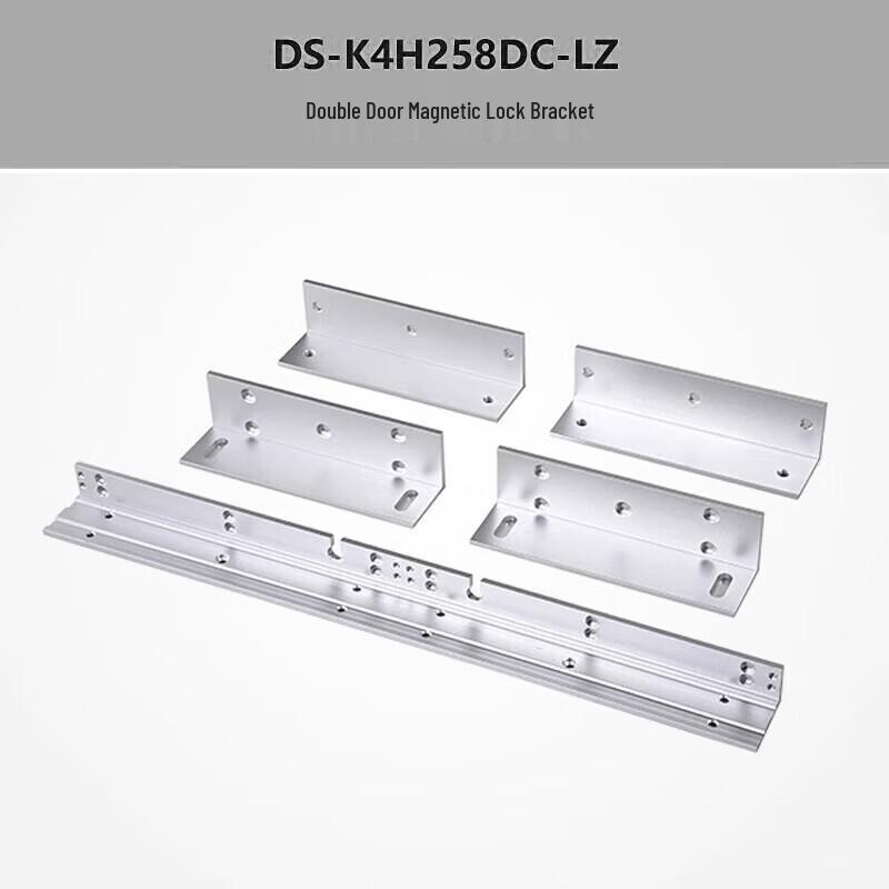 Hikvision Double Door Magnetic Lock with LZ Bracket CN plug (adapter included)