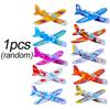 10-1Pcs Mini Diy Hand Throw Flying Glider Planes Kids Game Toys Foam Airplane Party Favors Gift Outdoor Launch Fighter Toy
