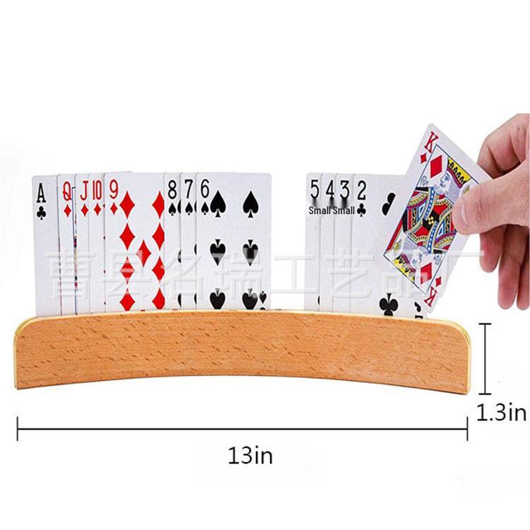 Wooden Playing Card Holder - Crafts Base