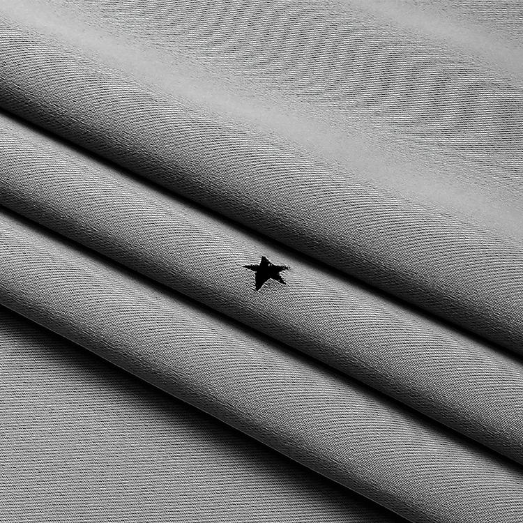 Двухслойные романтические прозрачные детские занавески для девочек с вырезанными звездами для гостиной, спальни, оконные занавески