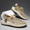 Summer New Sandals Men'sDesigner Fashion Casual Outdoor Waders Large Size Hand-woven High Quality Beach Sandals For Men