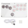 All Button Arcade Controller 12 Keys Arcade Fight Game Stick Keyboard for PS3 Support SOCD Hot Swap