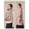 JIUMU Pure Wool Thickened Winter Scarf Shawl