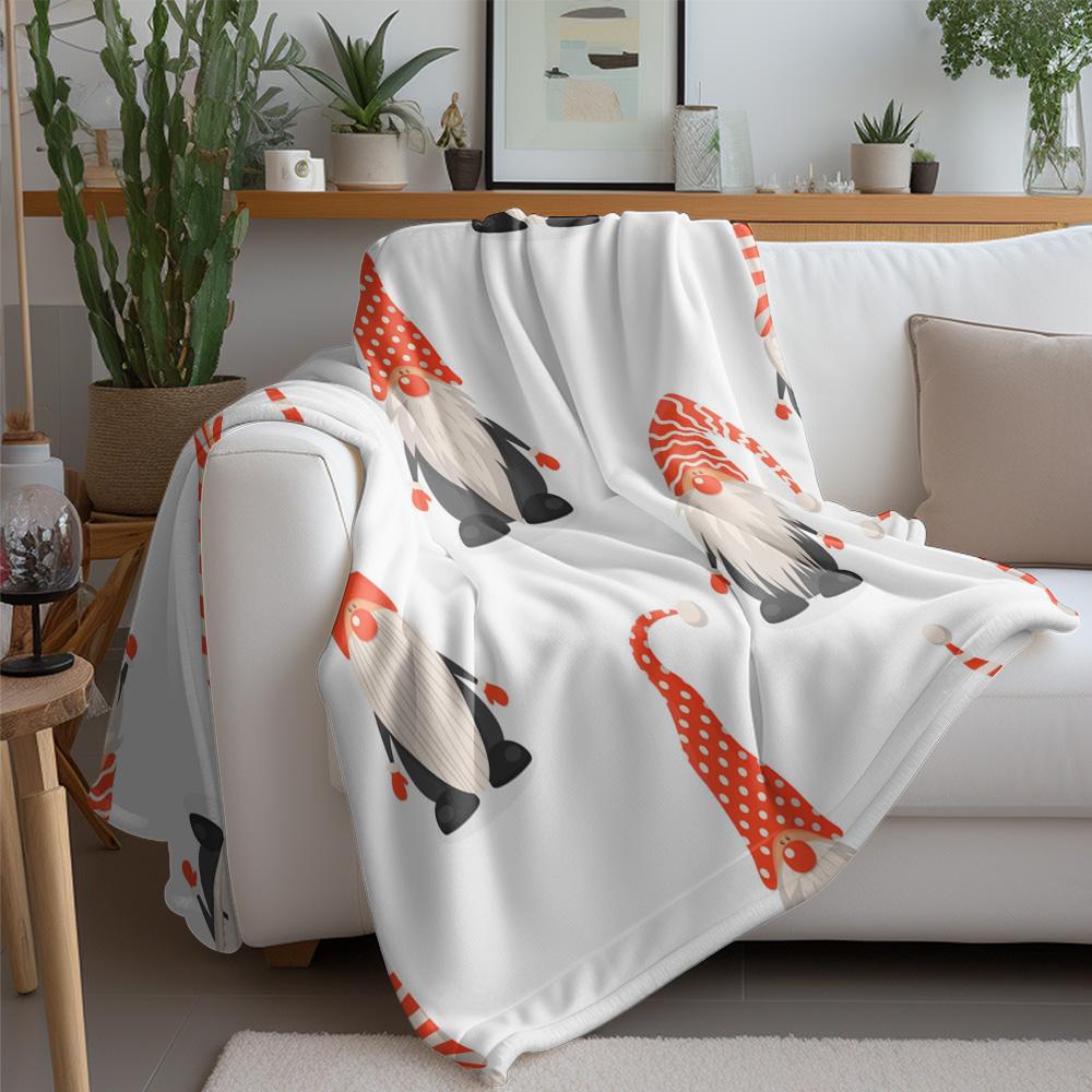 Cozy Throw Blanket Soft Flannel Fleece Warm Decorative Bedspread Living Room Couch Bed Coverlet Home Decor Gift Idea