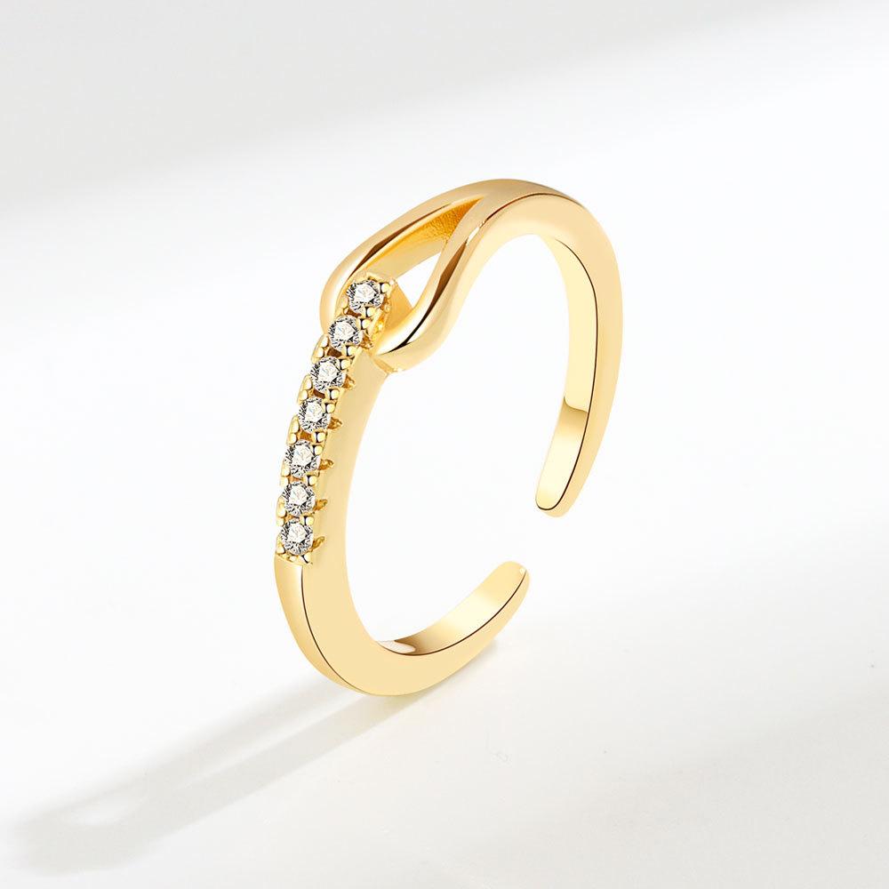 Классическое кольцо Lindon из медного сплава с цирконием, женские ювелирные изделия, свадебный подарок для вечеринки