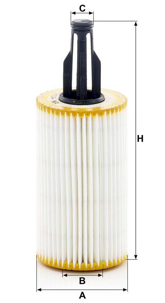 Масляный фильтр MANN-FILTER HU7025Z