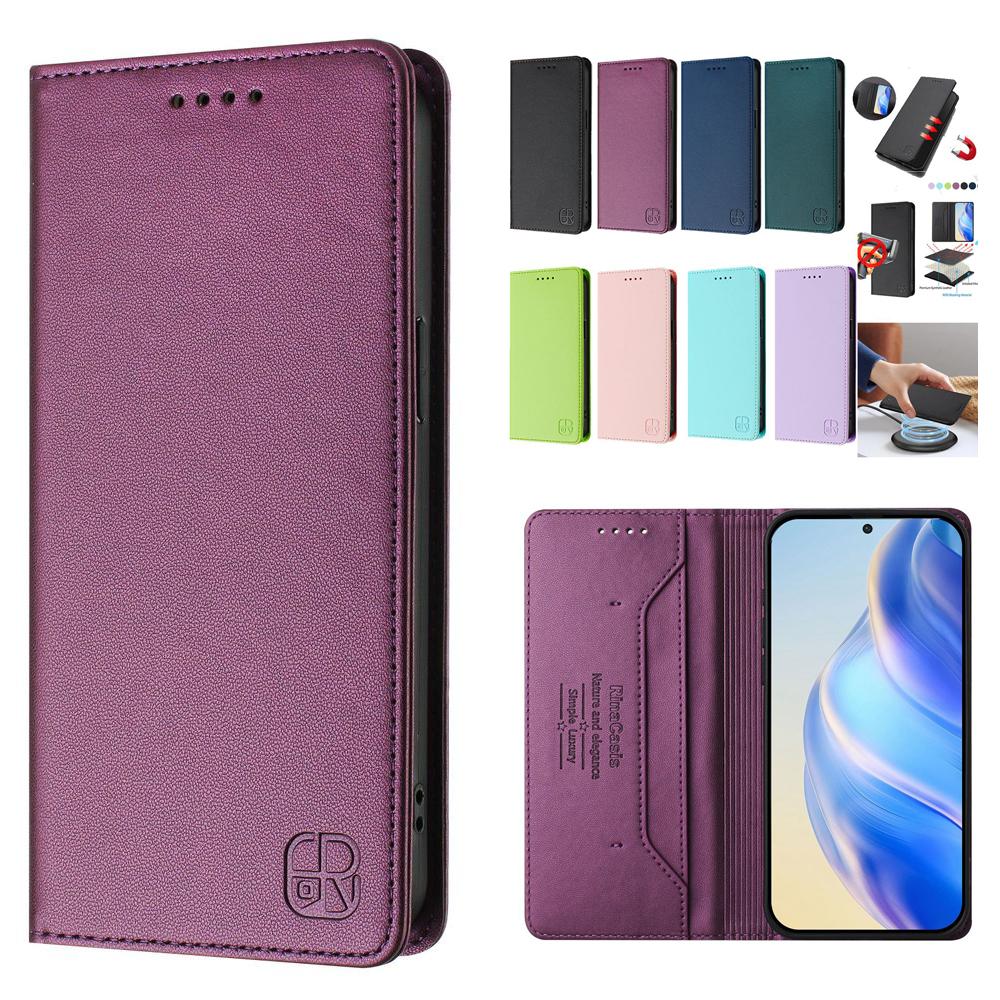 Wallet With Card Slot Kickstand Magnetic Flip Leather Case For XiaoMi Poco M7 Pro M6 M5S M4 M3 M2 Pro 4G 5G