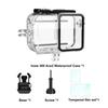 Waterproof Housing Protective Cover Underwater 45M Dive Shell Dive Case for Insta360 Ace Pro 2 / Pro Sports Camera Accessories