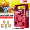 Светодиодный фонарик на солнечной батарее Радио FM/AM Телефон Аварийный TF USB Зарядное устройство Система