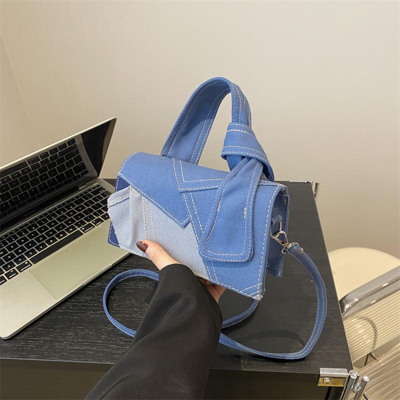 Женская сумка через плечо из денима сумки-мессенджеры ковбойские сумки повседневная сумка джинсы новая мода