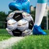 Custom Name Christmas Santa Claus Theme Size 5 Soccer Ball, Suitable for Both Indoor and Outdoor Matches, a Gift Suitable for Everyone.