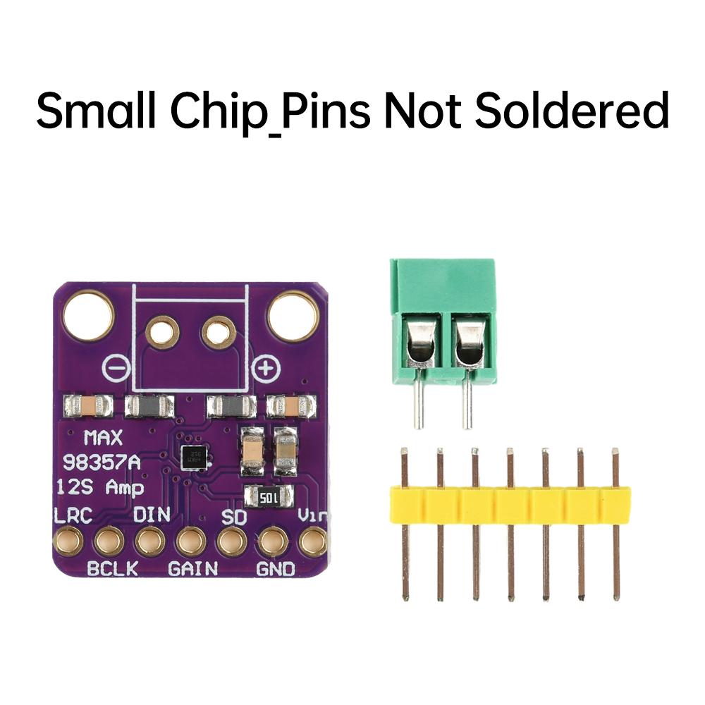 MAX98357 I2S Аудиоусилитель Модуль Усилители Аудио Без Фильтра Усилитель Класса D для ESP32 Raspberry Pi
