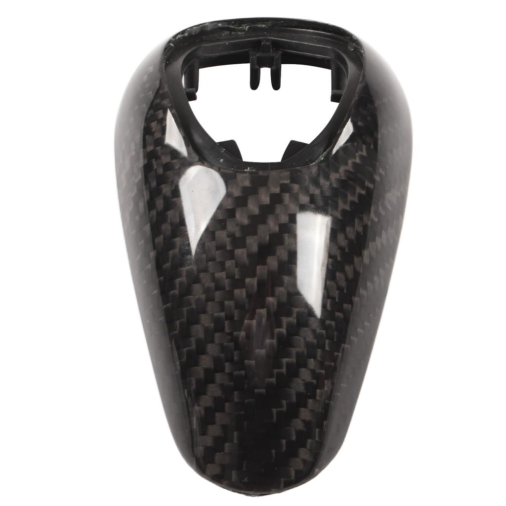 Gear Shift Knob Cover Carbon Fiber Decorative Shifter Head Trim Replacement for M2 F87 M4 F82 M3 F80 M5 F90 Glossy