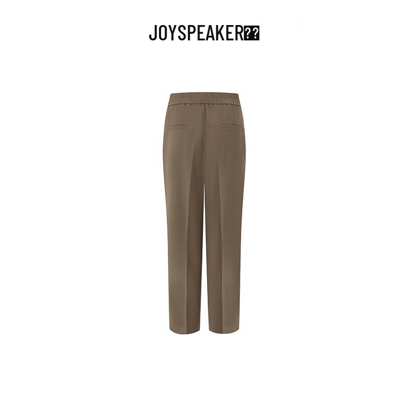 JOY SPEAKER Women's Autumn 2025 Retro Straight-Leg Casual Pants