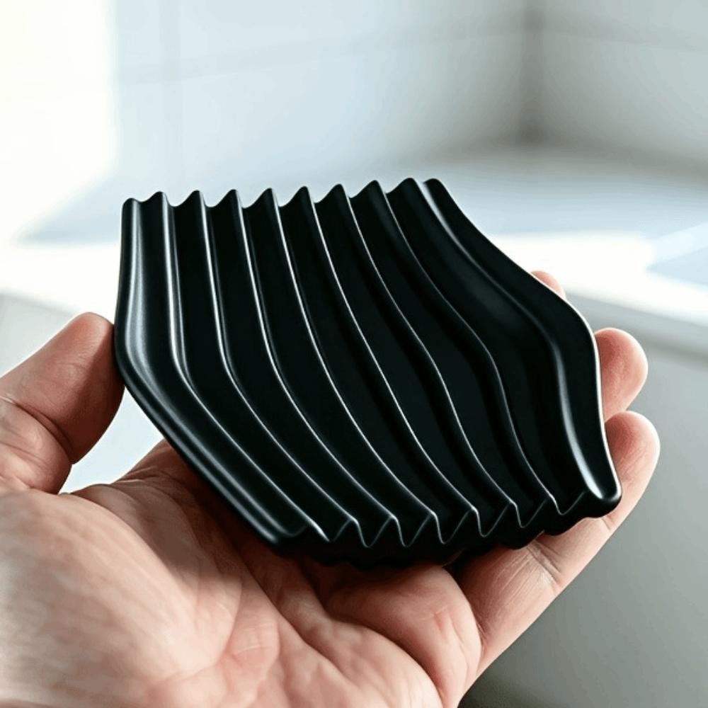 Drain Design Soap Dish 3D Printed Soap Holder Soap Organizer Drying Soap Container Wash Basin