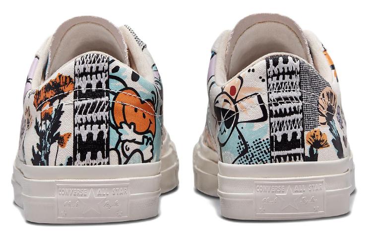 Men's Sneakers Converse One Star Floral Much Love Egret Egret/Multi/Black