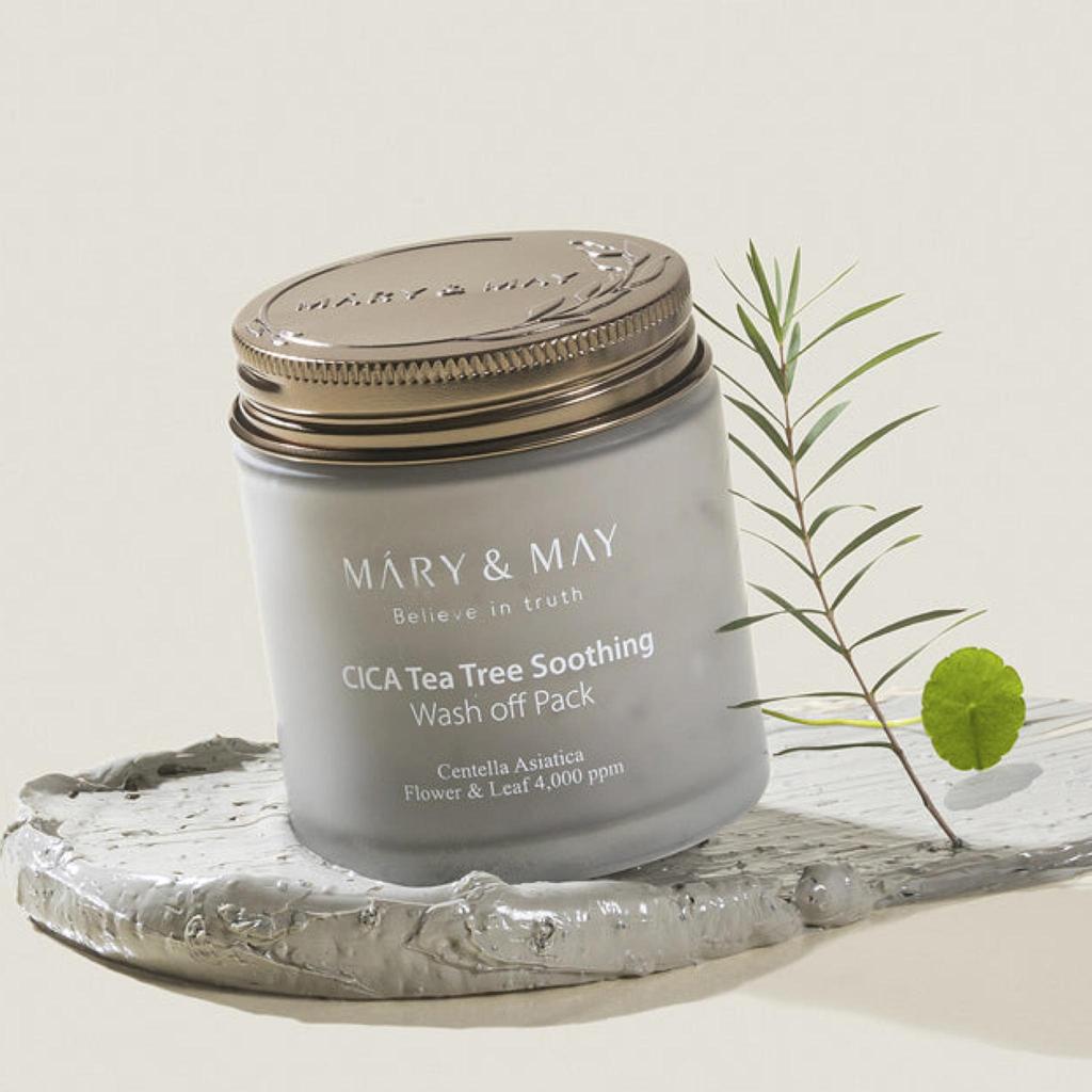 Mary&May CICA Tea Tree Soothing Wash Off Pack 125g